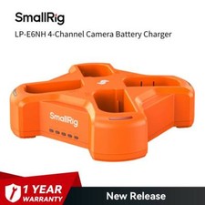 SmallRig LP-E6NH 4-Channel Battery Charger Supports PD 60W Fast Charging 4838