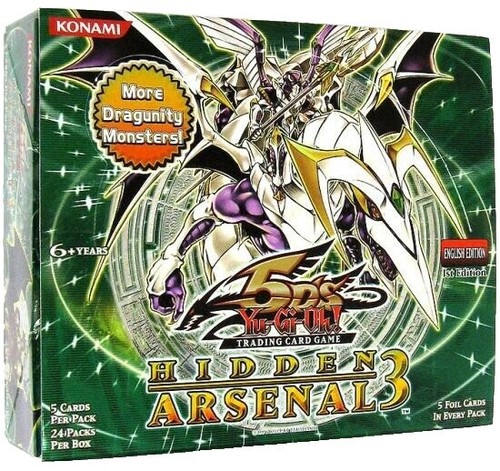 YuGiOh TCG Hidden Arsenal 3 Booster Box [24 Packs] | eBay