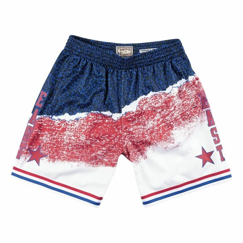 \u0026 Ness NBA Sublimated Swingman Shorts 