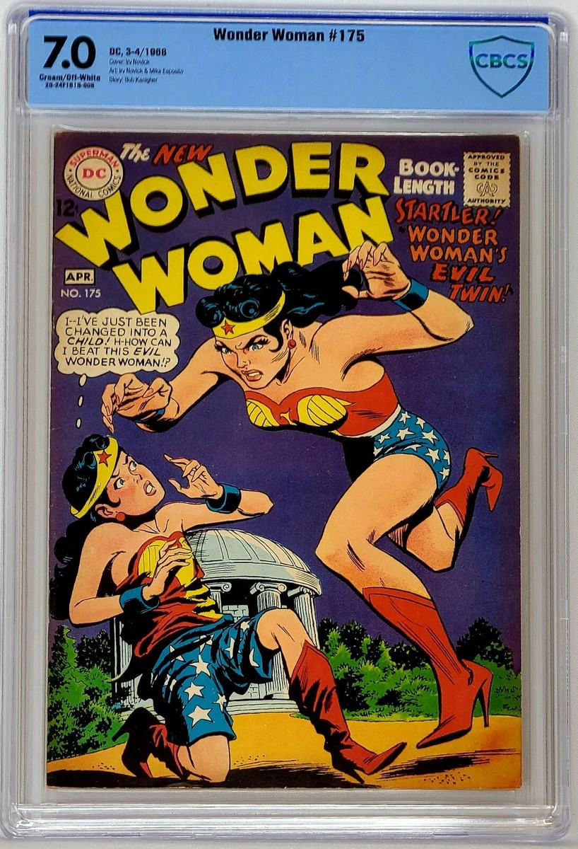 Wonder Woman #175 DC 1968 CBCS 7.0 Graded FN/VF | eBay