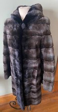 $6,400  Saga Furs Marco Gianotti  Italian Mink Coat - One Year Old - Worn Once