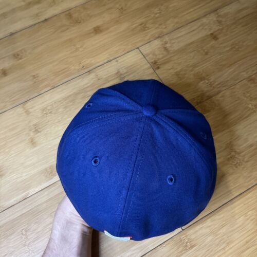 New Era 59FIFTY Chicago Cubs Royal Blue Red 1979 Cooperstown 7 7/8 Fitted Hat - Picture 7 of 14
