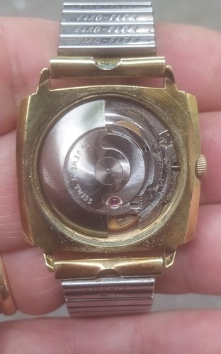 orologio SENI WATCH AUTOMATICO 25 JEWELS VINTAGE MEN WATCH GOLD PLATED '70 - Imagen 5 de 10