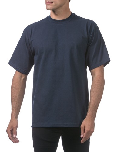 5 Pack Pro Club Men's Heavyweight Short Sleeve Tee T-Shirt - Picture 30 of 41