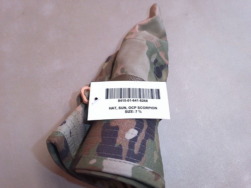 USGI OCP Scorpion Camo Hot Weather Ripstop Jungle Boonie Sun Hat Cap All Sizes - Picture 26 of 35