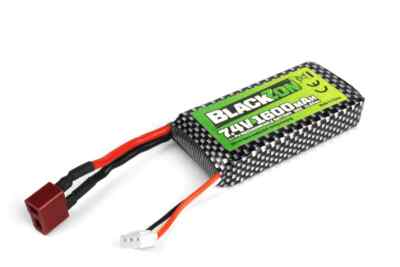 BlackZon 540247 Akku Battery Pack LiPo 7.4V 1600mAh mit T-Plug Smyder