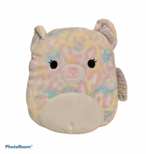 Kellytoy Rainbow Leopard Squishmallow 8 