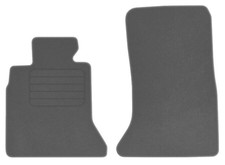 Velours Fußmatten für BMW 5 F10 sDrive Bj. 2010 - 2013 Automatten VORNE GRAU STD