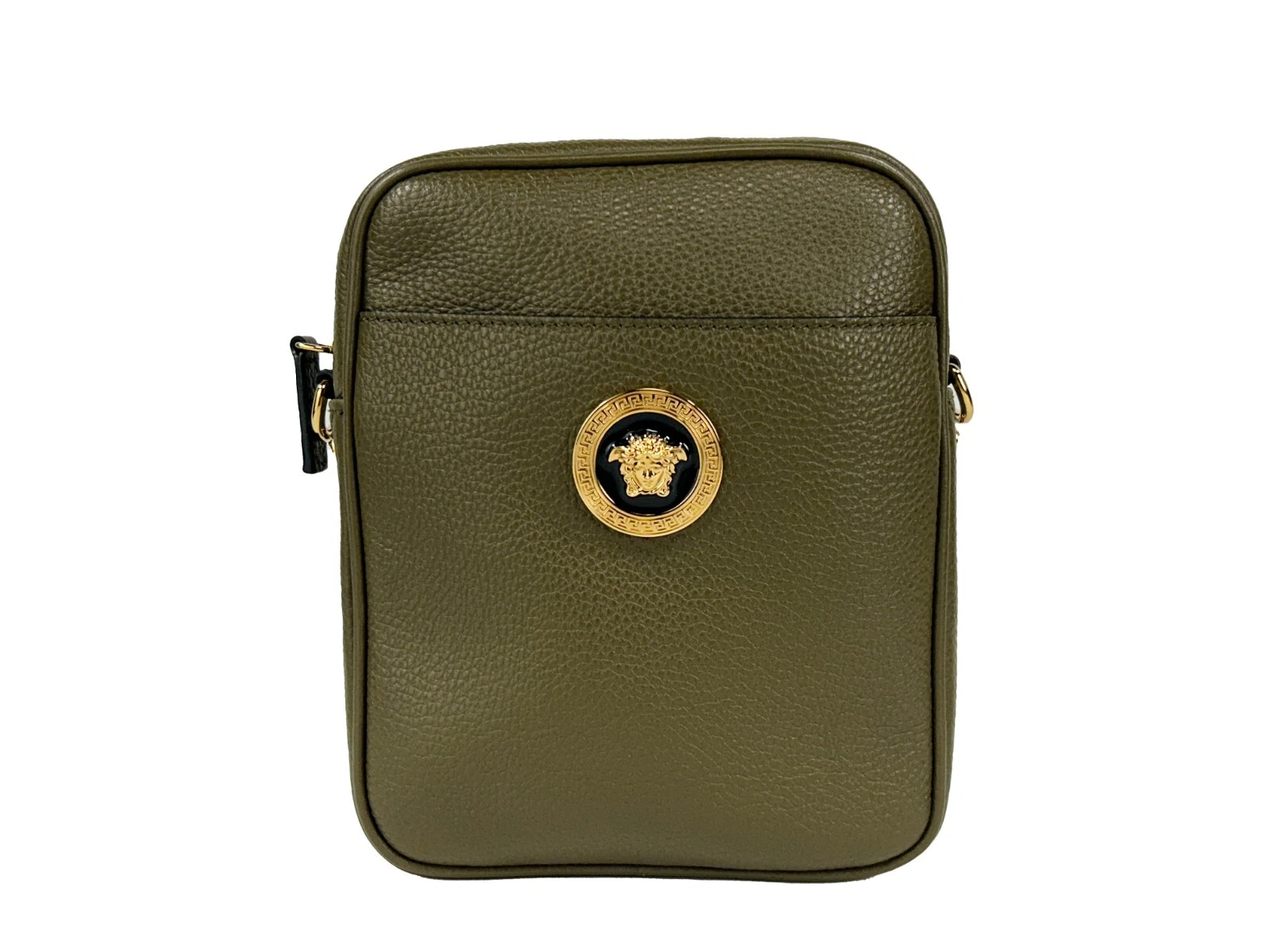Versace Medusa Crossbody Messenger Bag Purse