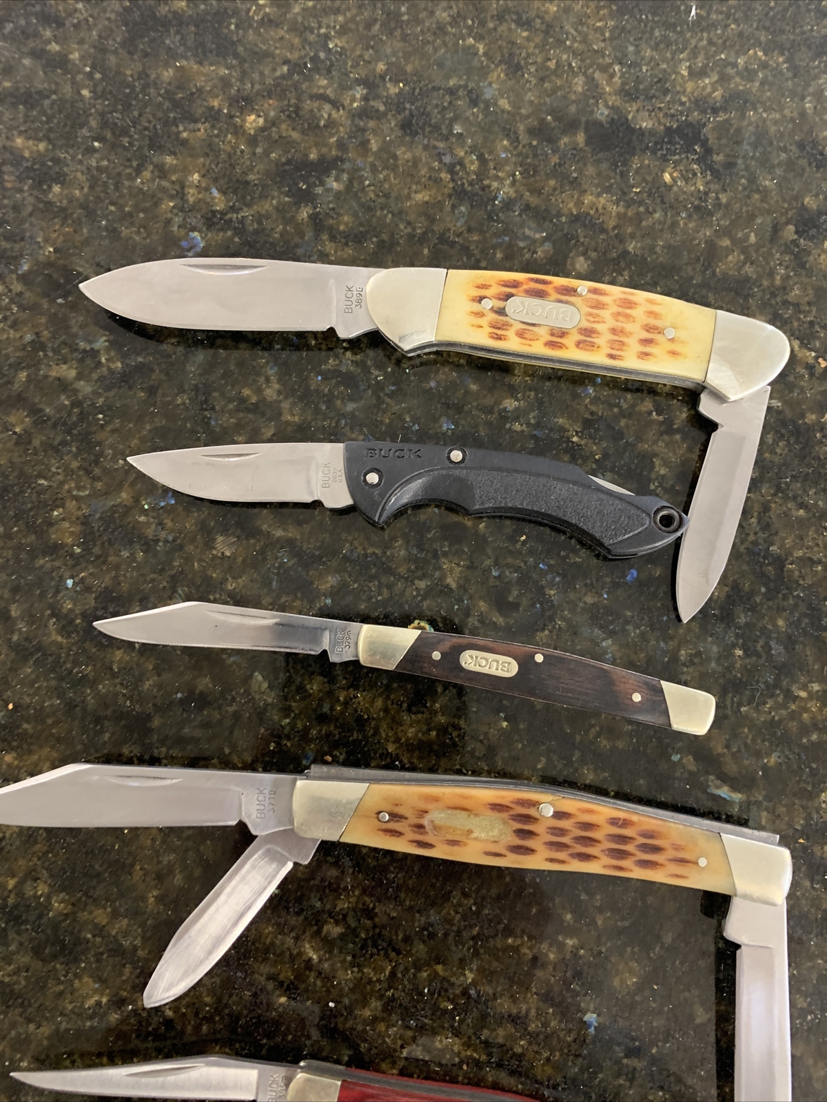 Buck Pocket Knives Lot Of 7 eBay