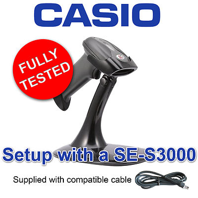 Cash Drawer Casio Ses3000 CASIO SE-S3000 CASH REGISTER BARCODE