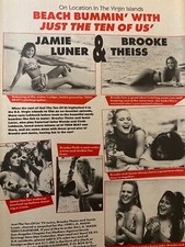 Brooke Theiss, Jamie Luner, Just the Ten of Us, Full Page Vintage Clipping c
