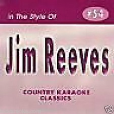 Jim Reeves Karaoke CDG 16 Songs FOUR WALLS Welcome To My World BIMBO Home  