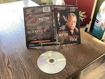 Deadly Drifter/Blood Tide Used DVD 2007 Danny Glover Jams Earl Jones Free US Shp