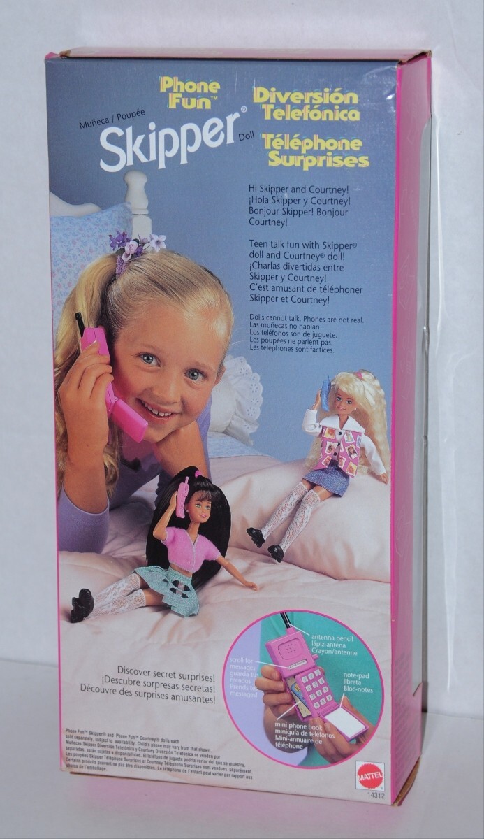 バービー人形③　スキッパー　Phone Fun Skipper Barbie Phone Fun Skipper | Winkler's Magic Warehouse