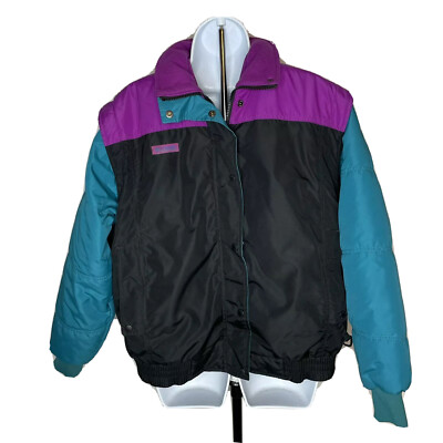 Columbia Sportswear Company Vintage Ski Jacket Womens Medium Razz