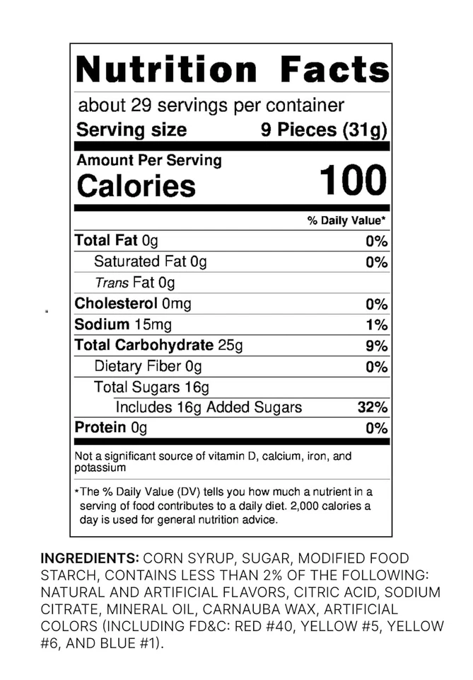 Party-Ready Jumbo Jujubes Candy - 2lb Resealable Bag of Fruity Fun - Image 3 of 4