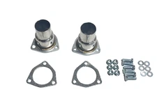 Reducer / Collector Exhaust Kit - 2.5" Inlet to 2" Stainless Steel 2 1/2 - 2"