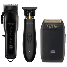 Supreme Trimmer Pro Clipper, Trimmer & Shaver Kit | STC5030 ST5206 STF602 Black