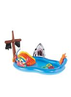 Summer Waves Kids Childrens Pirate Ship Water Play Centre Paddling Pool Slide