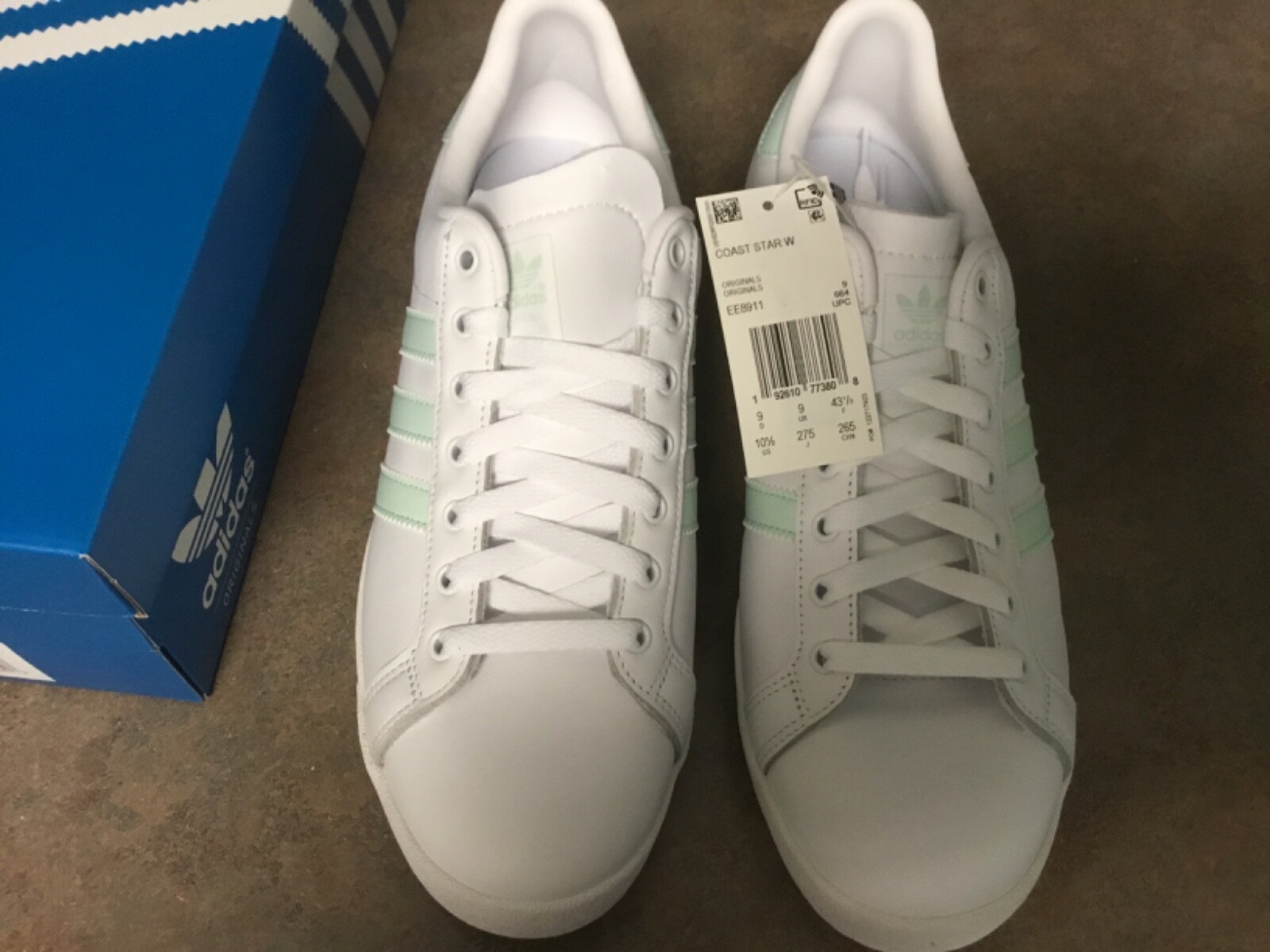 Size 10.5 - adidas Coast Star Ice Mint for sale online | eBay