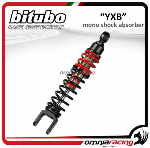 Amortiguadores negros para motos Malaguti