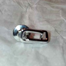 Stunning men's vintage abstract silver tie pin