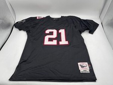 Mitchell and Ness Throwbacks Atlanta Falcons 1990 Deon Sanders #21 Size 48