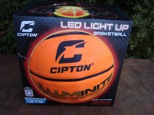 LED Light Up Indoor/Outdoor Junior Size Basketball 27.5" by Cipton 2023 NEW