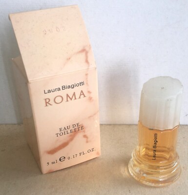 Parfum Miniatur Roma von Laura Biagiotti (EDT) 5ml voll mit Box