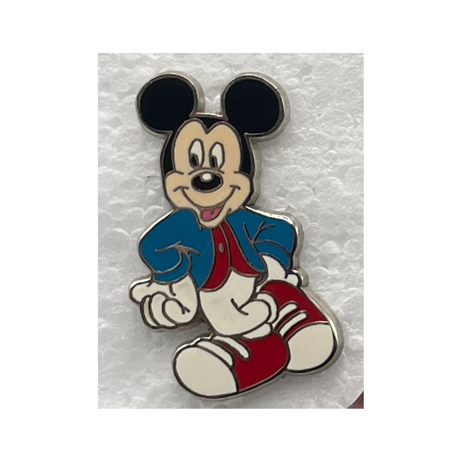 Disney Pin -  2008 Collection Mickey Mouse Blue Jacket Red & White Shoes