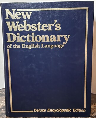 New Webster's Dictionary of the English Language Deluxe