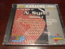 CHARTBUSTER 6 6 KARAOKE DISC 40038 N SYNC VOL 2 CD G POP MULTIPLEX SEALED