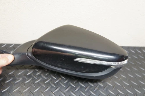 2014-2016 Kia Forte OEM Driver Side Left Hand Power Side Mirror Black Signal