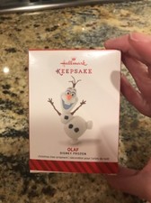 2014 Hallmark Keepsake Ornament OLAF Disney FROZEN NIB KC 