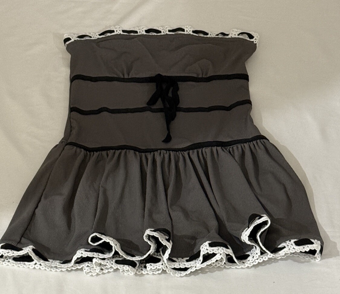 grey maid dress Dress, Maid Vintage 44