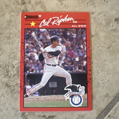 1990 Donruss - ''All-Star Game Performance'' above Stats #676 Cal Ripken