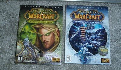 2 World of Warcraft The Burning Crusade & Wrath of the Lich King PC Expansions