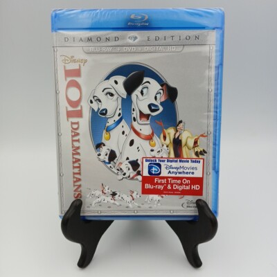 Disney 101 Dalmatians Diamond Edition Blu-ray New/Sealed - Free Shipping