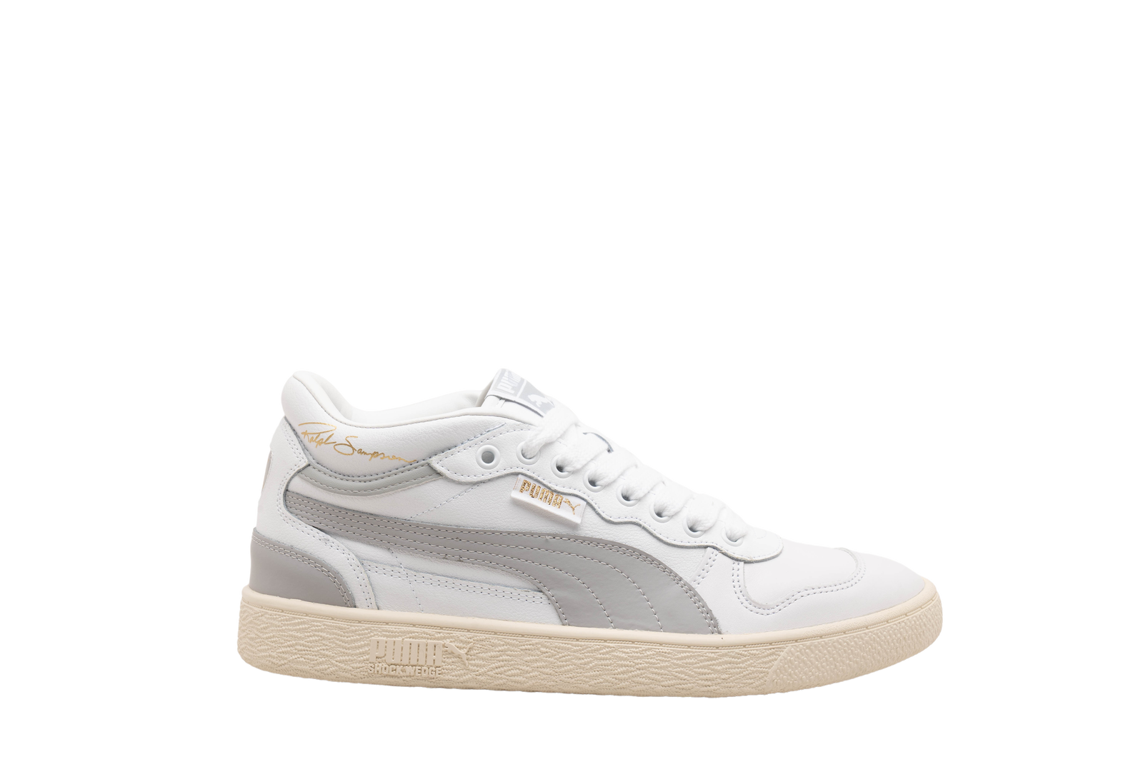 Size 9.5 - PUMA Ralph Sampson Demi OG White Gray Violet