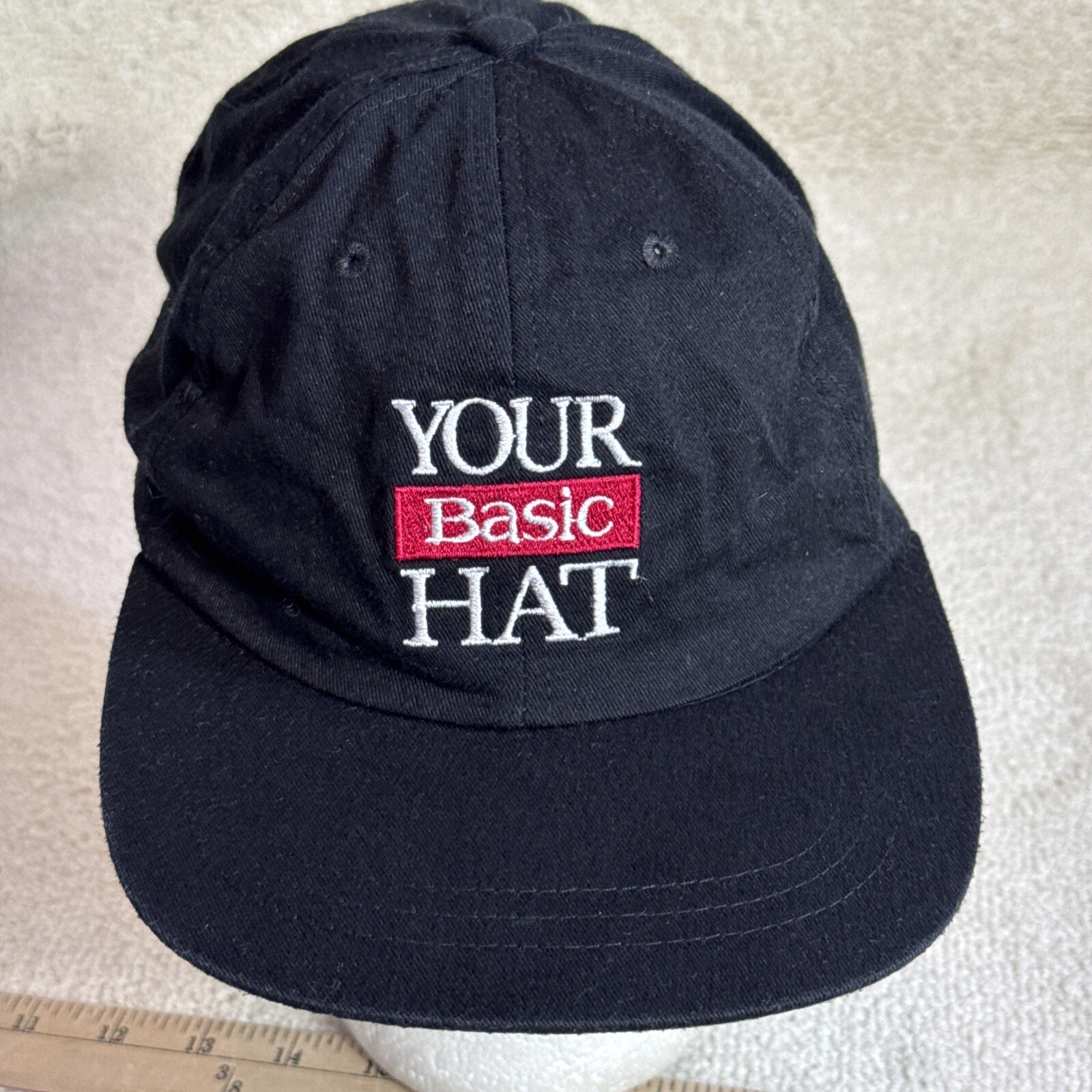 Vintage Your Basic Hat Cigarettes Smoking Snapbac… - image 1