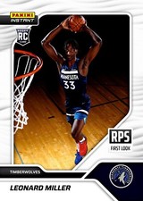 NBA 2023-24 Instant RPS First Look Basketball Leonard Miller RPS-32 [Rookie]