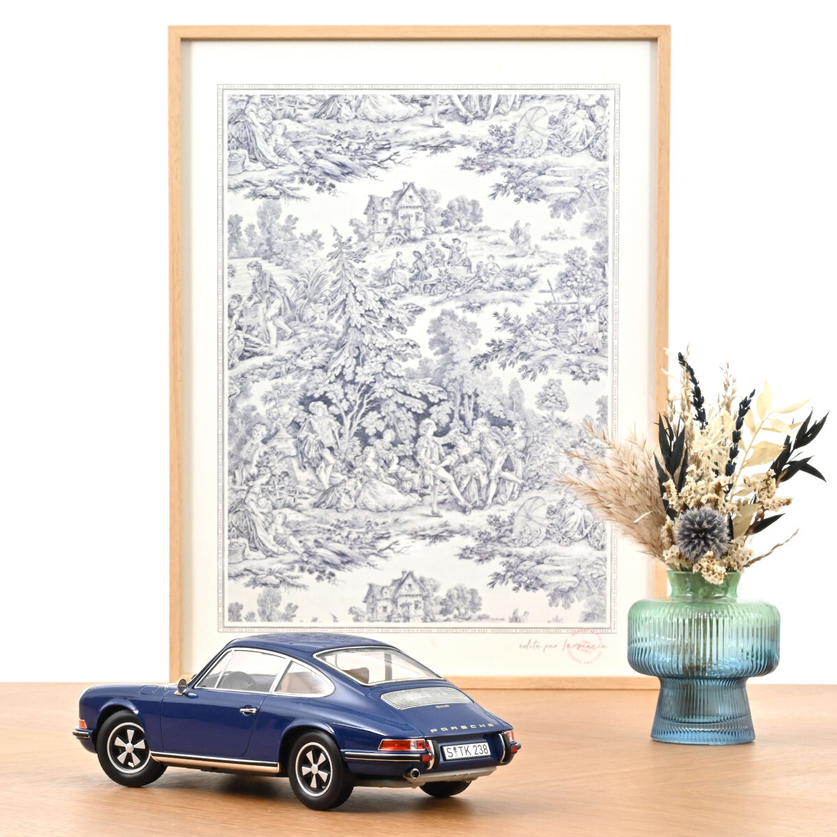 Norev 187647 1/18 Porsche 911 S 1969 Blue Model Car | eBay