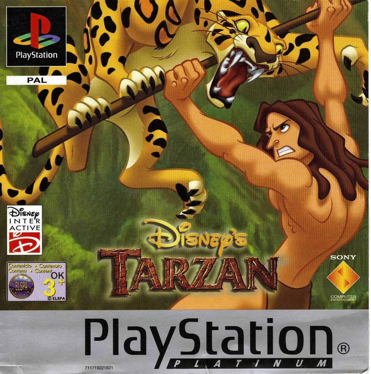 Tarzan (Platinum) (Playstation PS1 Game) | eBay