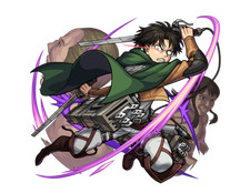 Levi Attack on Titan Weatherproof Anime Sticker 6" Car Decal V4