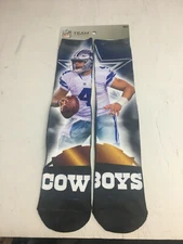 Dallas Cowboys Dak Presccott NFL Team Apparel City Star 308S Socks NEW