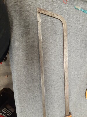 Vintage E.C ATKINS & Co. Hack Saw 22'' Blade With Wood Handle Indianapolis, IN