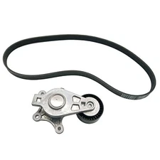 Serpentine Belt Tensioner Kit for 2010-2019 Lincoln Ford Edge Flex Explorer 3.5L