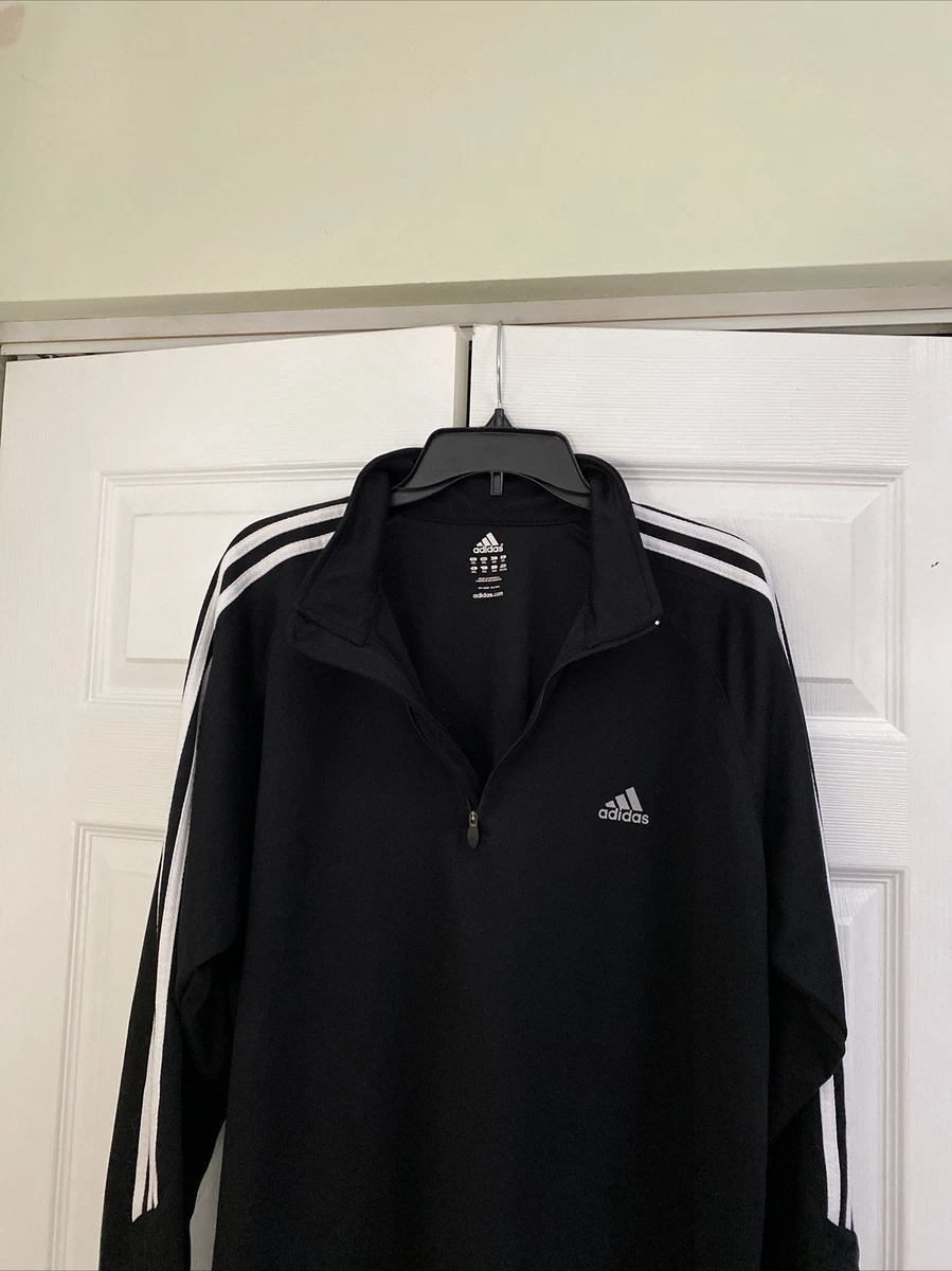 Adidas half sales stripe jacket