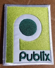 Publix Embroidered Patch 2.75x3.5"